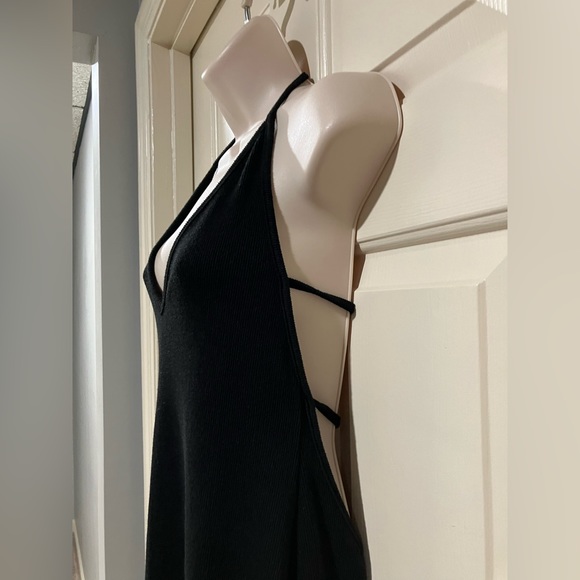 Shein Bae NWT…Woman size large open back halter dress US size 8-10 - Picture 4 of 13